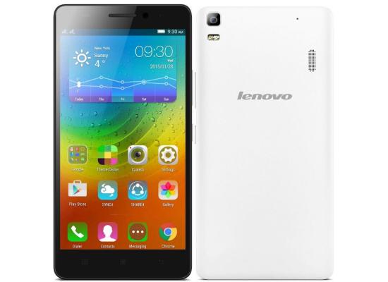 Lenovo A7000 Smartphone 4G Dual Sim , White